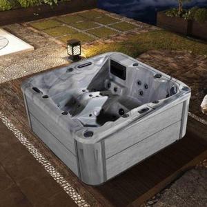 Moderna Bañera de Hidromasaje Acrílica con Burbujas, Jacuzzi de 74 Pulgadas, Ducha de Vapor, Independiente, 40 Jets, Masaje de Surf, <span class=keywords><strong>Spa</strong></span> Balboa - Product Image 2