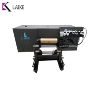 Pabrik mewah kustom Logo A3 Uv Dtf Epson XP600 I1600 Printer Led Roll untuk Roll A3 Uv Dtf mesin Printer dengan Laminator