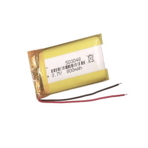 3.7 V 503048PL 063048 <span class=keywords><strong>PL</strong></span>锂离子电池3.7 v 800 mah lipo - Product Image 1