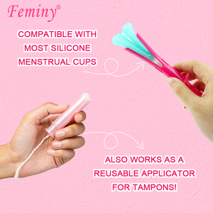 Nuovo Design tamponi applicatore per donne riutilizzabili in plastica tampone periodo - Product Image 2