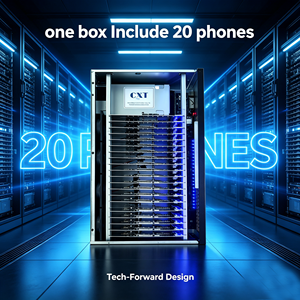 Cxt Phone Farm Granja Bott Boxphone Phone Farm Box 50 Farm Chassis Usb Otg Hub 20 Port Sim <strong>Esim</strong> Slot 20 Phone Motherboard - Product Image 1