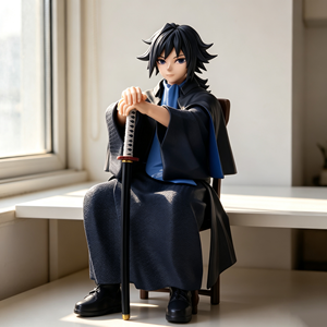 Statue de <span class=keywords><strong>Tomioka</strong></span> Giyuu assis, <span class=keywords><strong>Figurine</strong></span> Anime GK, Jouet Tendance, Statue, Merchandise, Décoration de Table, Anniversaire - Product Image 1