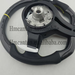 Derniers produits : Volant de voiture en fibre de carbone et cuir pour BMW Série 3, Série 5, F10, F20, F30, F90, F01, F02 - Product Image 4