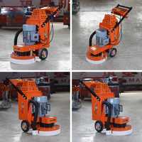 Meuleuse de sol industrielle ZUJI CG400 à moteur à fil de cuivre haute efficacité, pour béton, 380V/220V, multifonctionnelle, semi-automatique