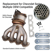 Convertisseur catalytique à montage direct sans CEL pour Chevrolet Optra 1.4L 1.6L Daewoo Lacetti OEM 96416260 96593026 400CPSI Haut Débit