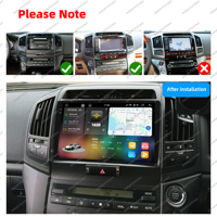 FYT 7870 Android 13 2K lecteur DVD de voiture GPS Navigation Carplay Auto Radio écran stéréo pour Toyota Land Cruiser LC200 2008-2015