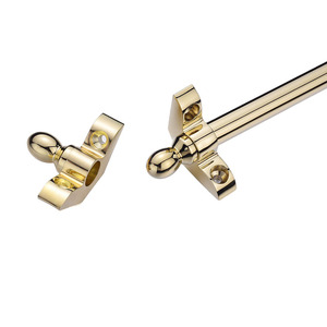 Barres de support de tapis de bande de roulement d'escalier de haute qualité avec des tiges d'escalier d'acier inoxydable et d'aluminium d'accessoires - Product Image 1