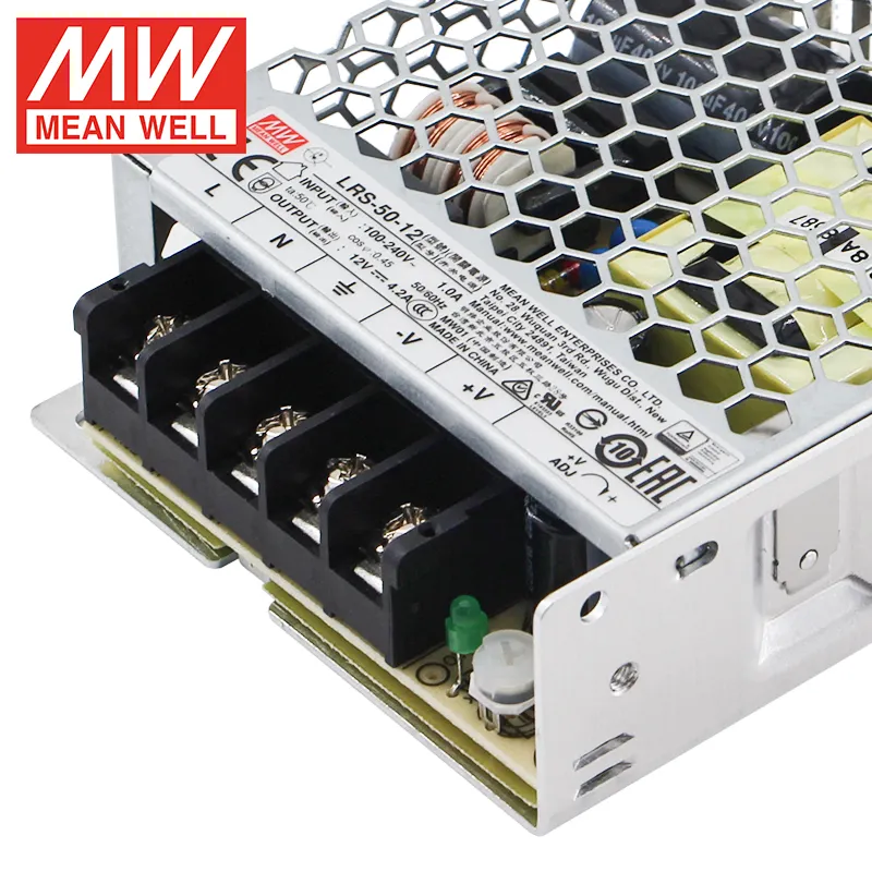 Mean Well LRS-50-12 Power Supply Mining Ac To Dc Power Supply 12V Acdc Smps Meanwell