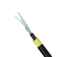 Cable de Fibra Óptica ADSS G652D de 12, 24 y 48 Núcleos, Resistente al Agua y a las Golpes de Aves, en Rollos de 1KM, 2KM y 4KM, Venta al Por Mayor