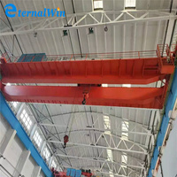 Pont roulant à double poutre de style européen personnalisable avec commande de cabine Vente directe d'usine Grue à grande portée de type pont roulant