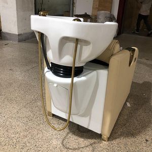 Moderna Estación de Lavado de Cabello, Silla de Lavado Reclinable para Barbería, Equipo de Salón de Belleza, Silla de Champú Eléctrica con Tazón de Cerámica - Product Image 5