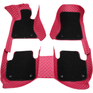 Tapis de sol de voiture pour femmes, étanche, à bas <span class=keywords><strong>prix</strong></span>, ensemble complet coloré 5D, fournitures d'usine, nouveau - Product Image 6