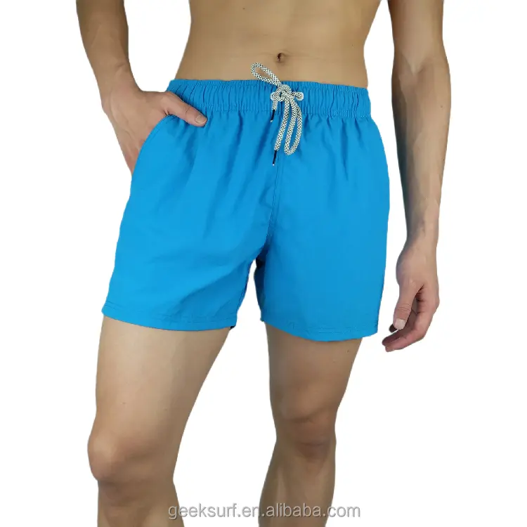 Pantalones cortos de Surf personalizados para hombre, bañador con logotipo de marca privada OEM, Bermudas de lujo, ropa de playa