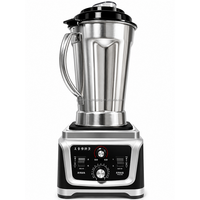 Mixeur Commercial Robuste en Acier Inoxydable 2,5-6L pour Smoothies Glacés, Jus de Fruits, Noix de Coco, Tigernut et Dattes – Idéal pour Bars et Restaurants – Offre Spéciale