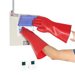 Gants d'isolation électrique haute tension de classe <span class=keywords><strong>2</strong></span> 20kv Gants de sécurité industrielle en latex de caoutchouc naturel industriel - Product Image 3