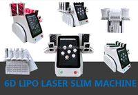 Longue garantie, Fat Laser 6D, Lipo Laser sans chirurgie / lipolaser Monteria / 6D Lipolaser / résultats laser pour amincissement corporel