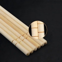 Meilleures ventes 2026 : Baguettes jetables rondes en bambou de haute qualité, modèle Panda, pour usage domestique et restauration rapide