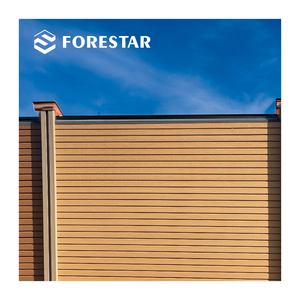 Nouvelle technologie plastique recyclé maison et commercial étanche anti UV cloture bâtiment bois plastique Composite clôture conseil - Product Image 2