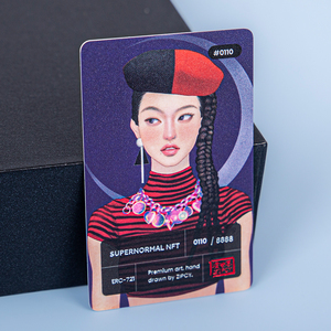 Carte <span class=keywords><strong>postale</strong></span> couleur double face personnalisée de haute qualité cartes photographiques sérigraphiées carte-cadeau magnétique pour la collection - Product Image 3