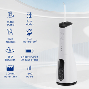 <span class=keywords><strong>Irrigador</strong></span> Dental Eléctrico Impermeable IPX7 al por Mayor, Tanque de Agua de 300ML, Recargable, 4 Modos, 40-120psi, 1600 Pulsos/min, para Uso Doméstico - Product Image 6