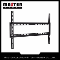 Support mural inclinable pour téléviseur fin, 37-70 pouces, compatible VESA universel, support de fixation pour téléviseur