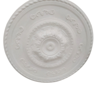 Linyi — panneau de lampe 3D en plâtre, moulure de plâtre, pour plafond, décoration de salle de réunion, vente en gros