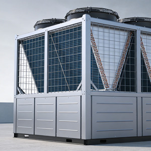 Systèmes énergétiques communautaires, pompe à chaleur air-eau de grande capacité 250 kW avec contrôle en cascade, chauffage collectif - Product Image 6