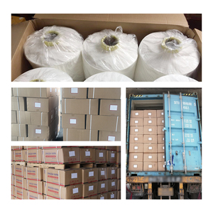 Nhà Máy Trực Tiếp Kết Cấu Polyester DTY Sợi 150D 48F May Vải Dệt May Sợi Hàng Tồn Kho Lô - Product Image 5