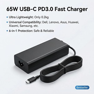 <span class=keywords><strong>Chargeur</strong></span> pour ordinateur <span class=keywords><strong>portable</strong></span> <span class=keywords><strong>Dell</strong></span> 65W Type-C, <span class=keywords><strong>adaptateur</strong></span> d'alimentation 100% original, neuf, directement de l'usine, prise universelle pour les États-Unis et le Royaume-Uni, fonctionnalités OTP - Product Image 2