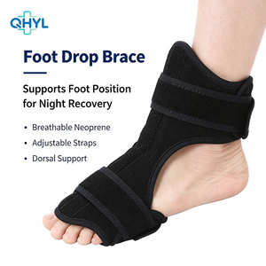 Orthèse de cheville active stabilisatrice pour la correction et la protection du pied tombant et la fixation de l'articulation de la cheville - Product Image 1