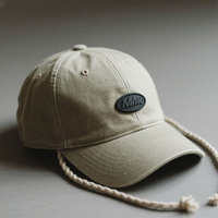 Gorra de Béisbol Clásica Deportiva Personalizada de 6 Paneles con Diseño de Puntos, Protección Solar, Sello de Goma, Ajustable, Unisex, de Diseñador