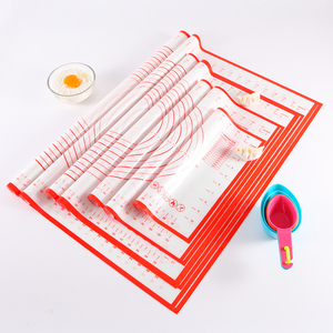 붙지 않는 롤링 반죽 매트 실리콘 베이킹 매트 및 오븐 라이너 실리콘 패스트리 매트 베이킹 시트 - Product Image 4