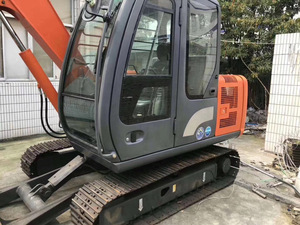 Excavatrice sur chenilles Hitachi ZX60 zx70 d'occasion, mini pelle rétro, machines en excellent état, prix bas - Product Image 2
