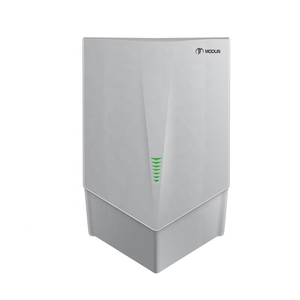 Modun sèche-mains à jet électrique automatique en forme de V, toilettes commerciales, noir - Product Image 6