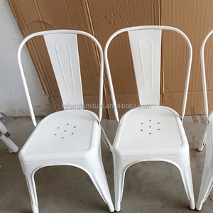 Barato al aire libre Café Restaurante Estilo Industrial Antiguo Comedor Sillas Vintage Metal <span class=keywords><strong>Tolix</strong></span> <span class=keywords><strong>Silla</strong></span> - Product Image 4