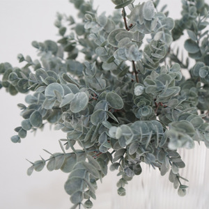 CM-TH1462 <strong>Eucalyptus</strong> Artificial Flowers Soft Rubber <strong>Big</strong> <strong>Eucalyptus</strong> For Christmas Decoration - Product Image 3
