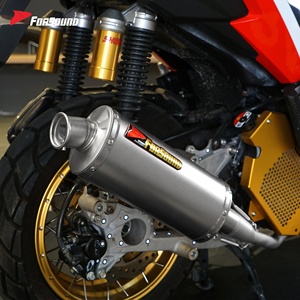 ระบบท่อไอเสียรถจักรยานยนต์แบบสปอร์ต Torch Gemini สำหรับ Honda <span class=keywords><strong>ADV160</strong></span> <span class=keywords><strong>ราคา</strong></span>ขายส่งจากโรงงาน Forsound - Product Image 6