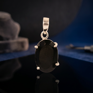 925artpalace Colgante de Plata 925 con Turmalina Negra y Cristal Energético - Product Image 3