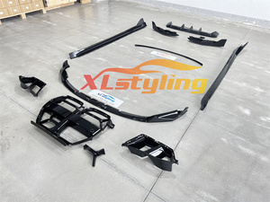 Kit carrosserie aérodynamique CSL pour BMW G80 G82, comprenant un séparateur de pare-chocs avant en plastique MP M Performance, un diffuseur arrière et des évents de <span class=keywords><strong>calandre</strong></span>. - Product Image 5