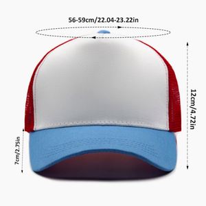 Blank Cotton Mesh <b>Caps</b> Custom Logo Trucker <b>Cap</b> 5 Panel 100% Cotton <b>Plain</b> Sports Gorras Wholesale Baseball <b>Cap</b> - Product Image 6