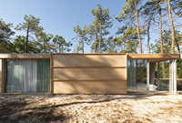 Paquete plano prefabricado Estructura de madera de lujo Casa de Villa prefabricada Granny Cabina móvil plana con planificación arquitectónica