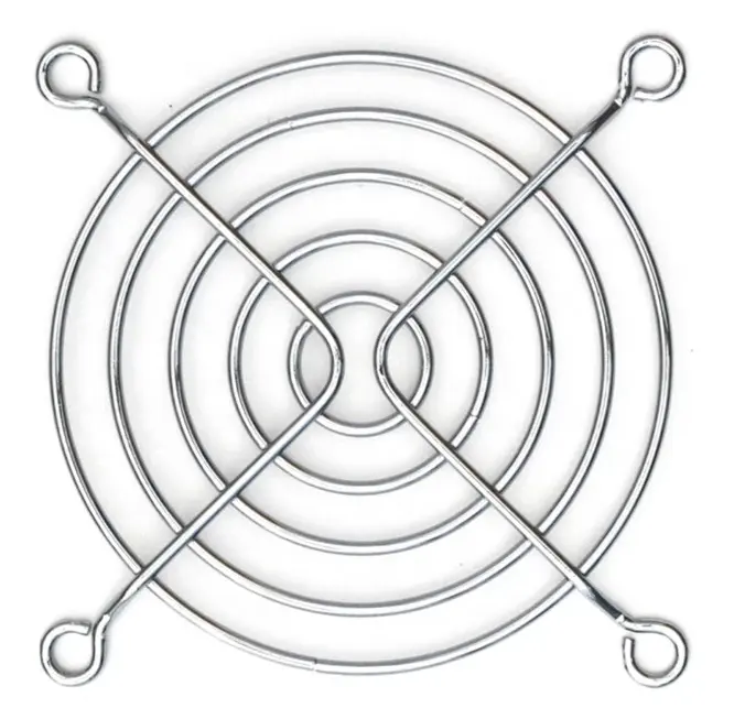 Ventilateur de refroidissement en plastique, grille avec filtre à poussière, 120MM, 12025 MM, 12038