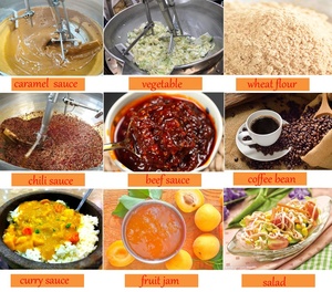 Olla Mezcladora Inclinable de Cobre Puro T2 |   Olla planetaria para dulces de 100-600L con velocidad variable de 0-29 RPM - Calentamiento eléctrico/a gas - Product Image 6