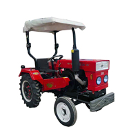 Mini tracteur agricole à courroie monocylindre pour tracteurs agricoles 2WD