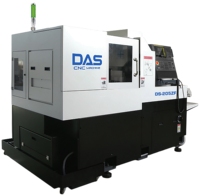 DS-205ZF 5 axes pour tour de type Fanuc CNC, fonction de tournage, fraisage et taraudage légers, barre de 20 tailles, 5 broches, 24 stations d'outils