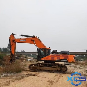 Excavadora de cadenas Doosan DX520LC-9C usada de 52 toneladas con motor Scania, caja de cambios PLC, bomba y motor - Alta calidad en venta - Product Image 5