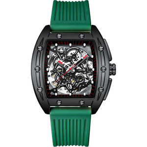 Nhà Máy Bán Hàng Trực Tiếp Của Nam Giới Rỗng Tự Động Đồng Hồ Cơ Khí Rượu Vang Thùng Loại Của Nam Giới Đồng Hồ Chất Lượng Tốt Người Đàn Ông Đồng Hồ - Product Image 5