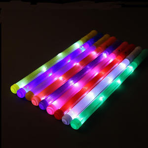 Grote 46Cm Kleurrijke Knipperende Regenboog <span class=keywords><strong>Glow</strong></span> <span class=keywords><strong>Sticks</strong></span>, Ideaal Voor Concerten, Evenementen, Juichen En Optredens Led Stick Fabriek - Product Image 4