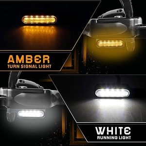 ไฟเลี้ยว LED อเนกประสงค์สำหรับมอเตอร์ไซค์ครุยเซอร์ขนาดเล็กติดแฮนด์ - Product Image 3