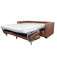 Sofá Cama Convertible Plegable Premium para Sala de Estar y Dormitorio Modernos, Sofá Cama Extraíble de Lujo con Colchón de Espuma Viscoelástica